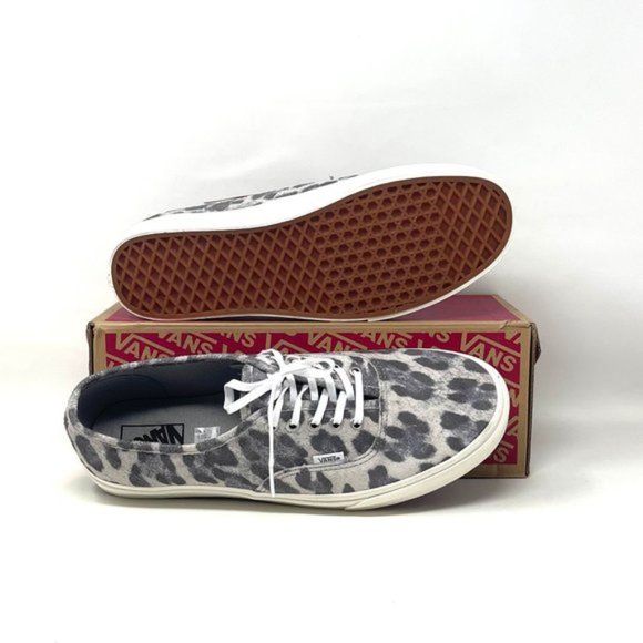 Vans Authentic Leopard Casual Low Top Shoes Women's Size Suede VN0A5HZS9FS Desc - Picture 4 of 11